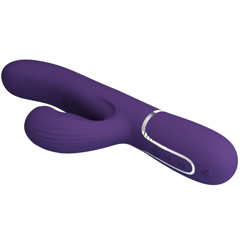 PRETTY LOVE - PERLITA VIBRATEUR G-SPOT 3 EN 1 MULTIFONCTION VIOLET PRETTY LOVE FLIRTATION