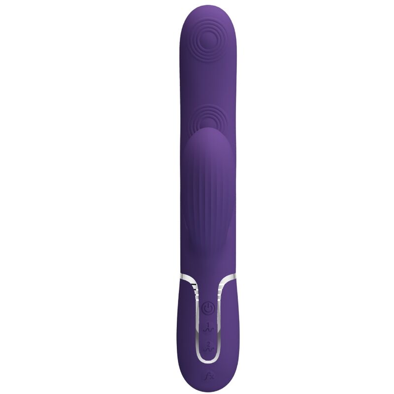 PRETTY LOVE - PERLITA VIBRATEUR G-SPOT 3 EN 1 MULTIFONCTION VIOLET PRETTY LOVE FLIRTATION