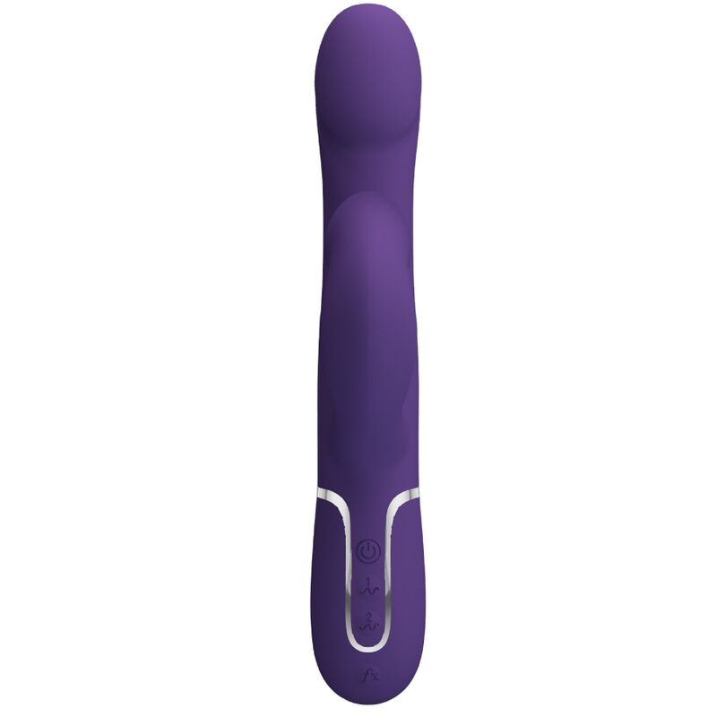 PRETTY LOVE - ZALIN PERLES VIBRATEUR LAPIN 4 EN 1 VIOLET PRETTY LOVE FLIRTATION