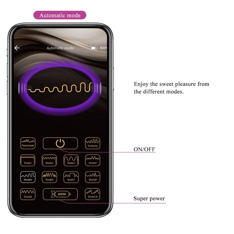 PRETTY LOVE - HECTOR ELECTROSHOCK VIBRATOR APPLICATION GRATUITE VIOLET PRETTY LOVE FLIRTATION