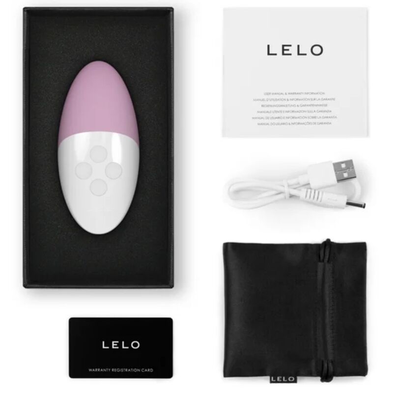 LELO - SIRI 3 MASSEUR CLITORIS ROSE TENDRE LELO