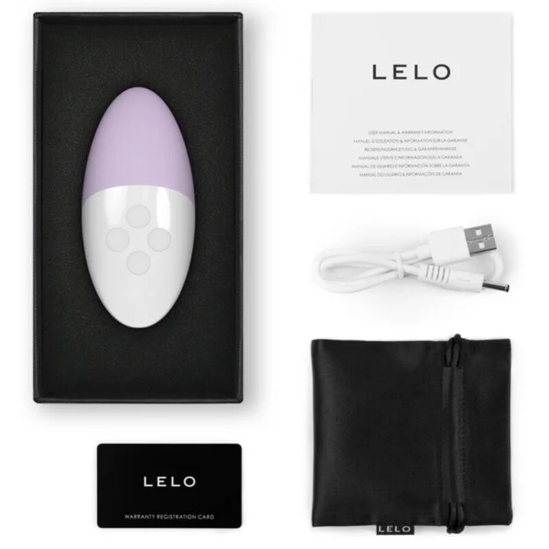 LELO - SIRI 3 MASSEUR CLITORIS CALME LAVANDE LELO