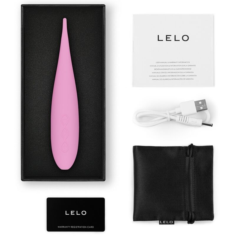 LELO - DOT TRAVEL STIMULATEUR DE CLITORIS ROSE LELO