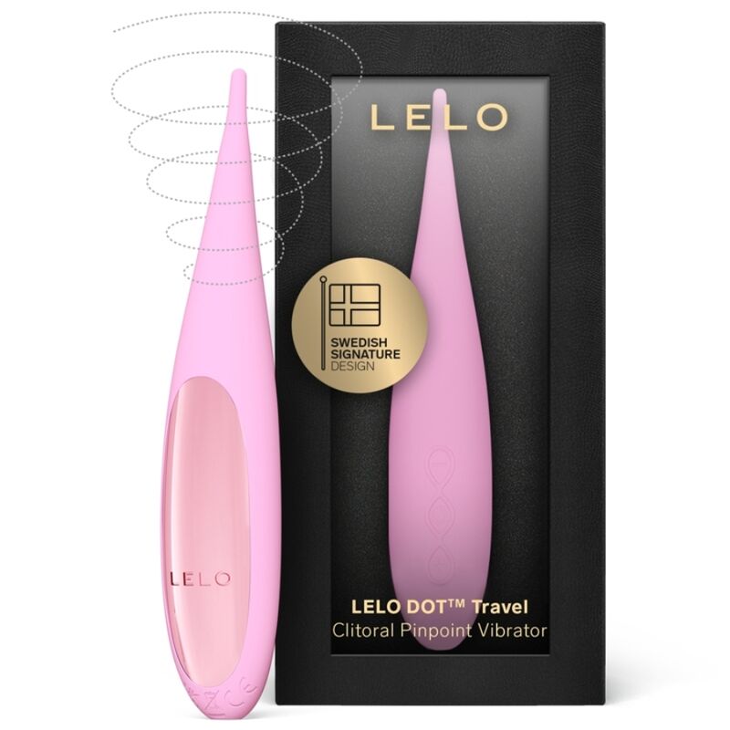 LELO - DOT TRAVEL STIMULATEUR DE CLITORIS ROSE LELO