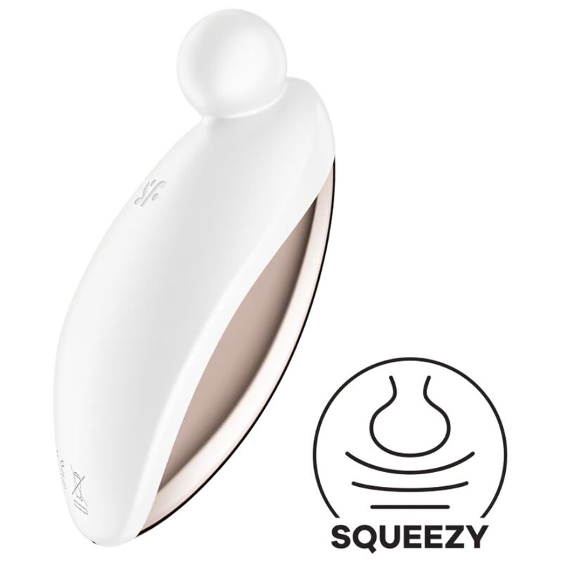 SATISFYER - SPOT ON 2 VIBRATEUR LAY-ON BLANC SATISFYER VIBRATOR