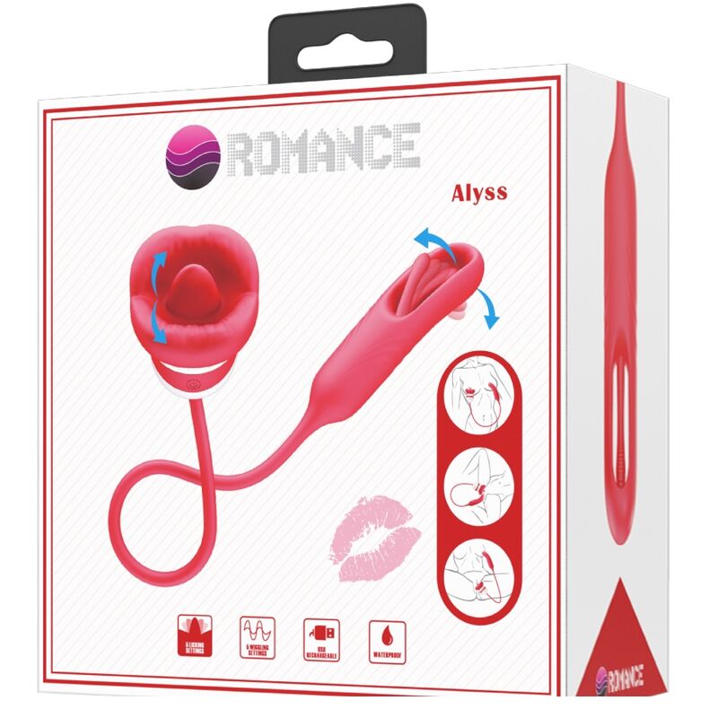ROMANCE - ALYSS MASTURBATEUR BOUCHE ROUGE ROMANCE