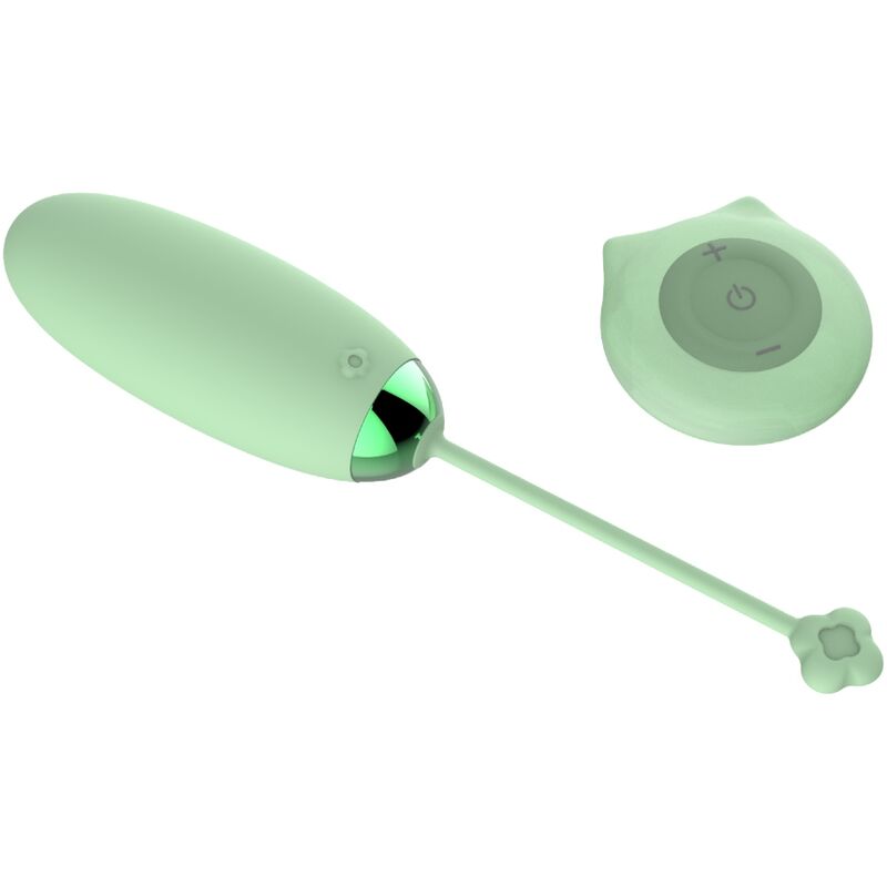 ARMONY - KITTY FUN EGG VIBRATEUR TÉLÉCOMMANDE 10 VIBRATIONS VERT ARMONY STIMULATORS