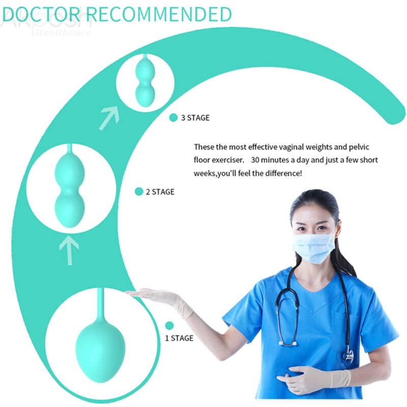 ARMONY - ANABIOSIS HALTÈRE VAGINALE 3 NIVEAUX VERT ARMONY WEARABLES