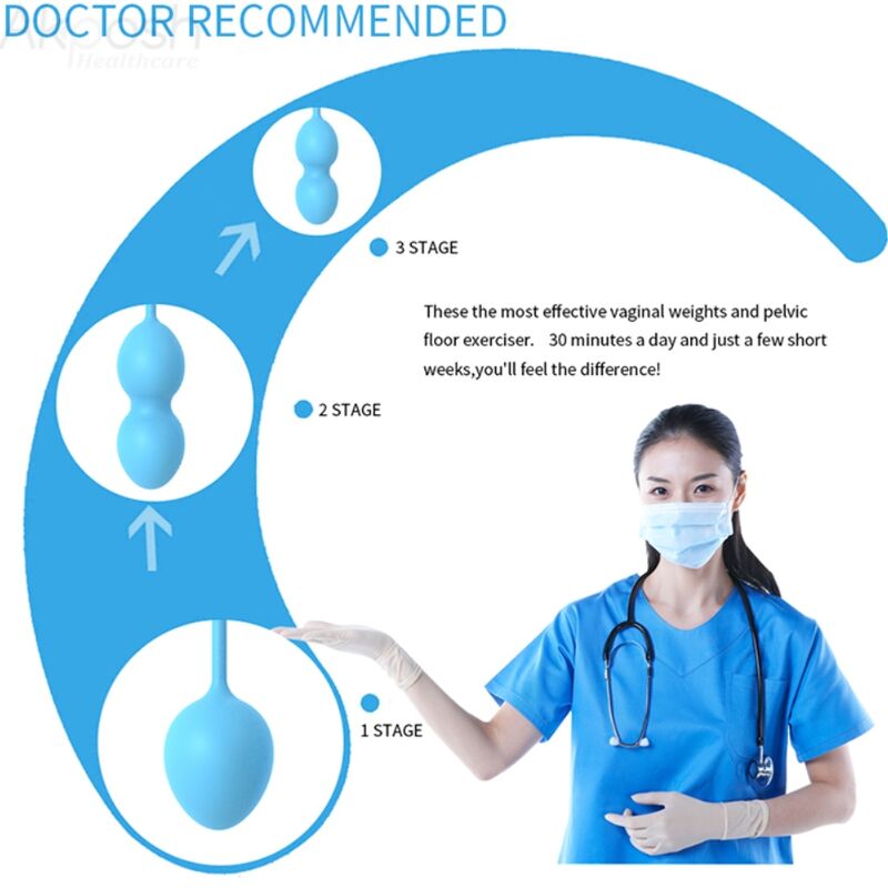 ARMONY - ANABIOSIS HALTÈRE VAGINALE 3 NIVEAUX BLEU ARMONY WEARABLES