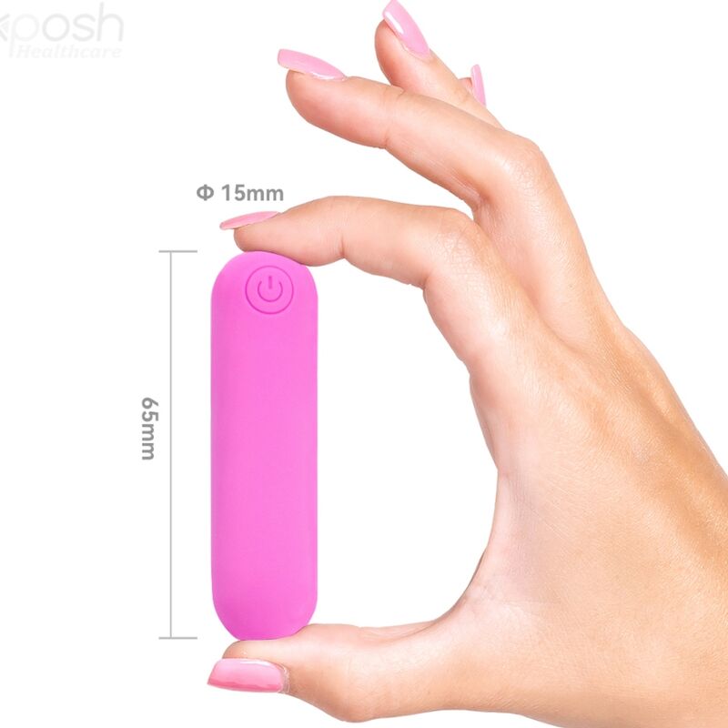 ARMONY - SPLASH HEHE VIBRATEUR BULLET SILICONE 10 VIBRATIONS 65 X 15 CM ROSE ARMONY STIMULATORS