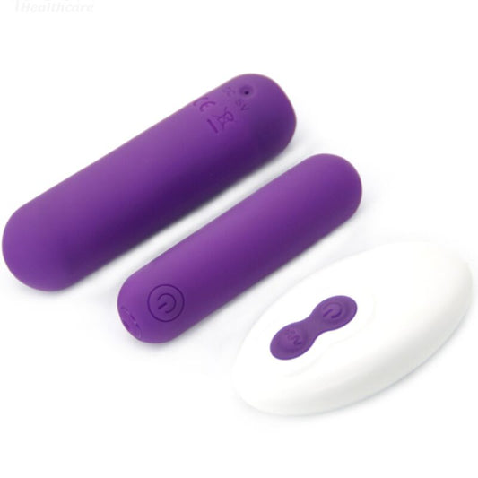 ARMONY - SPLASH JOLINE VIBRATEUR BULLET TÉLÉCOMMANDE EN SILICONE 10 VIBRATIONS 6.5 X 1.5 CM VIOLET ARMONY STIMULATORS