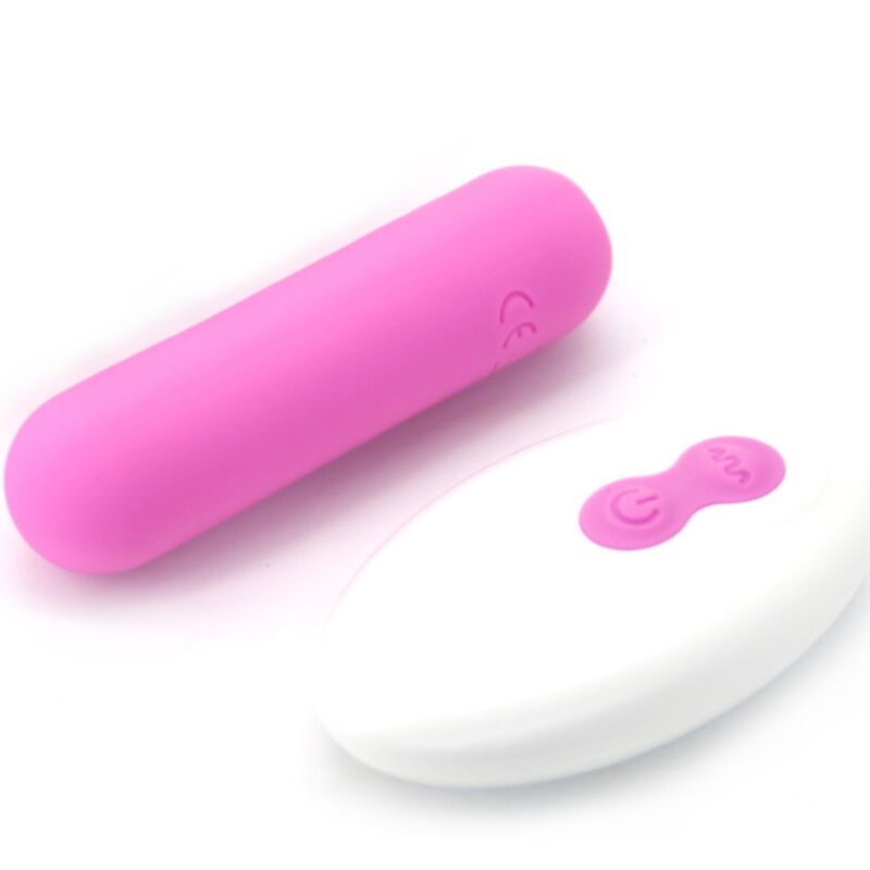 ARMONY - SPLASH JOLINE VIBRATEUR BULLET TÉLÉCOMMANDE EN SILICONE 10 VIBRATIONS 65 X 15 CM ROSE ARMONY STIMULATORS