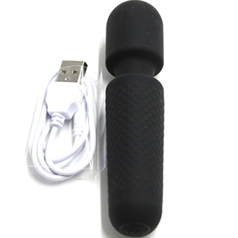 ARMONY - YOUR MAGIC MASSEUR & VIBRATEUR RECHARGEABLE 10 VIBRATIONS BAGUETTE DOTS NOIR ARMONY MASSAGERS
