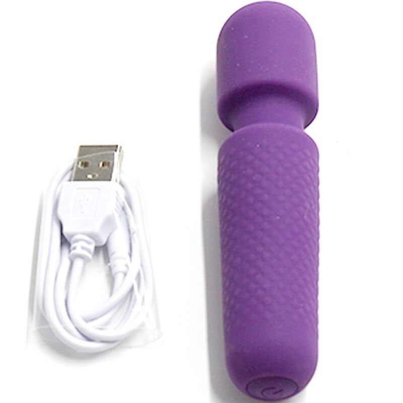 ARMONY - YOUR MAGIC MASSEUR & VIBRATEUR RECHARGEABLE 10 VIBRATIONS BAGUETTE DOTS VIOLET ARMONY MASSAGERS