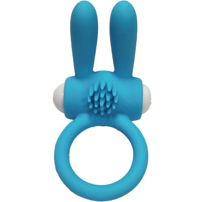 ARMONY - MR BUNNY ANNEAU VIBRATEUR SILICONE NOIR ARMONY FOR HIM