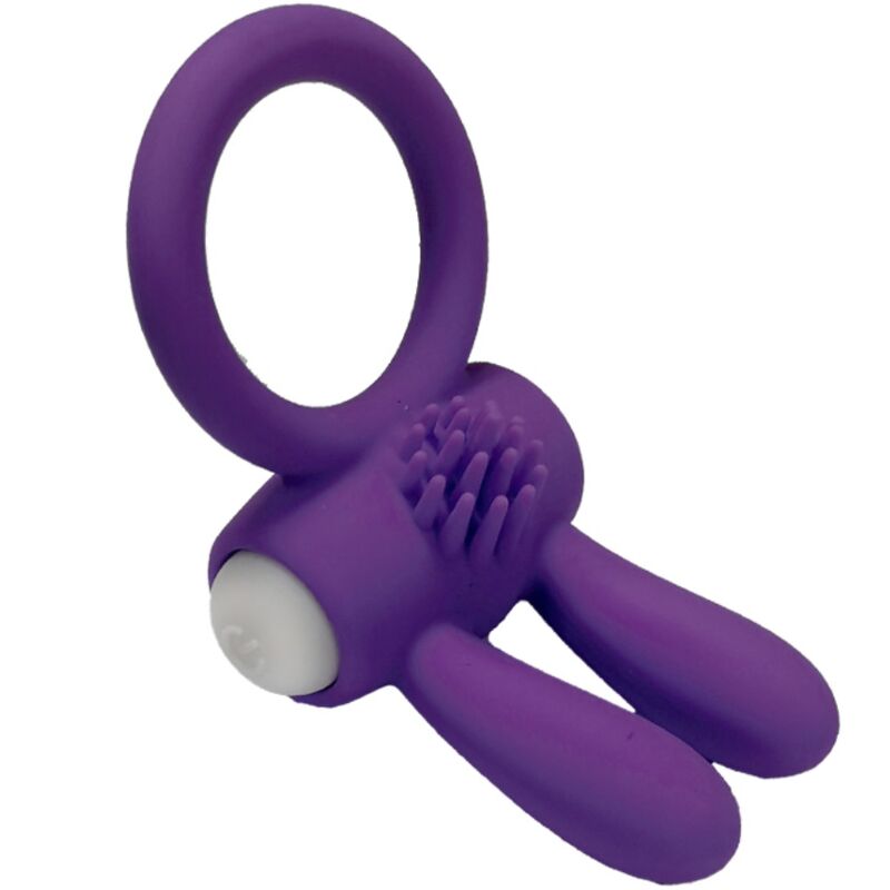 ARMONY - MR BUNNY ANNEAU VIBRATEUR SILICONE VIOLET ARMONY FOR HIM