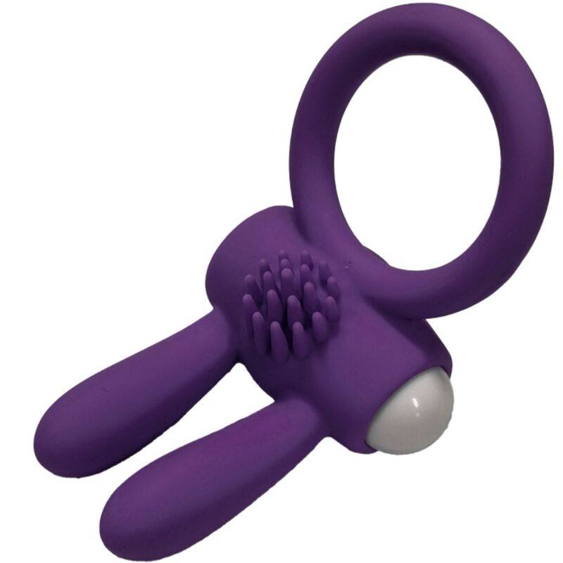 ARMONY - MR BUNNY ANNEAU VIBRATEUR SILICONE VIOLET ARMONY FOR HIM