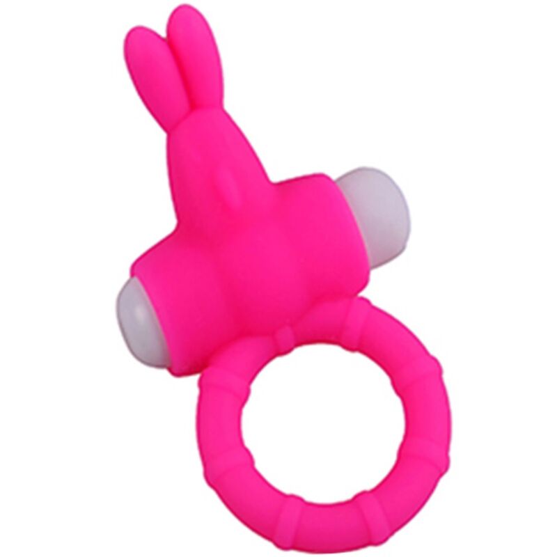 ARMONY - MS BUNNY ANNEAU VIBRATEUR SILICONE ROSE ARMONY FOR HIM