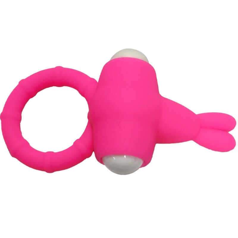 ARMONY - MS BUNNY ANNEAU VIBRATEUR SILICONE ROSE ARMONY FOR HIM