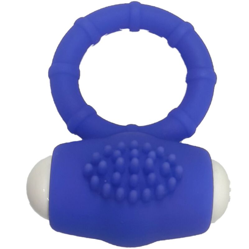 ARMONY - POWER O ANNEAU VIBRATEUR SILICONE BLEU ARMONY FOR HIM