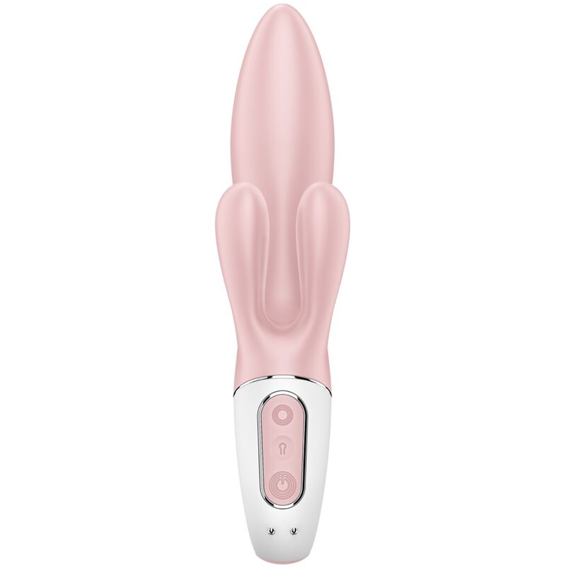SATISFYER - AIR PUMP BUNNY 3 VIBRATEUR GONFLABLE LAPIN ROSE SATISFYER VIBRATOR