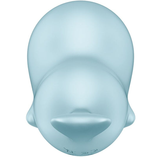 SATISFYER - SASSY SEAL STIMULATEUR ET VIBRATEUR BLEU SATISFYER AIR PULSE