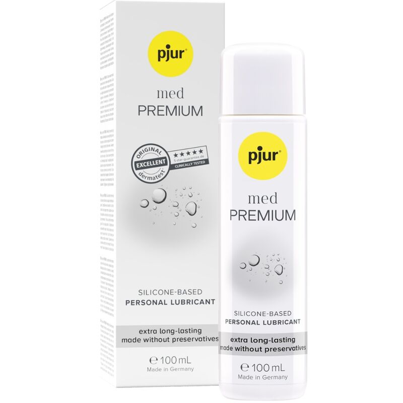 PJUR - LUBRIFIANT SILICONE PREMIUM MED 100 ML PJUR