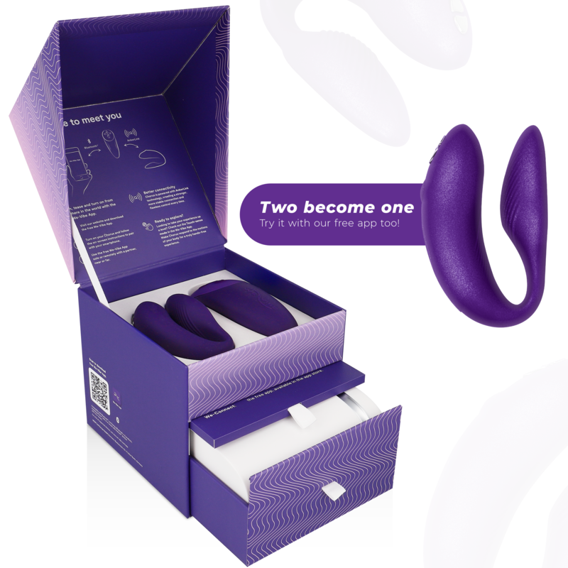 WE-VIBE - VIBRATEUR CHORUS POUR COUPLES AVEC CONTRÔLE DE SQUEEZE LILAS WE-VIBE