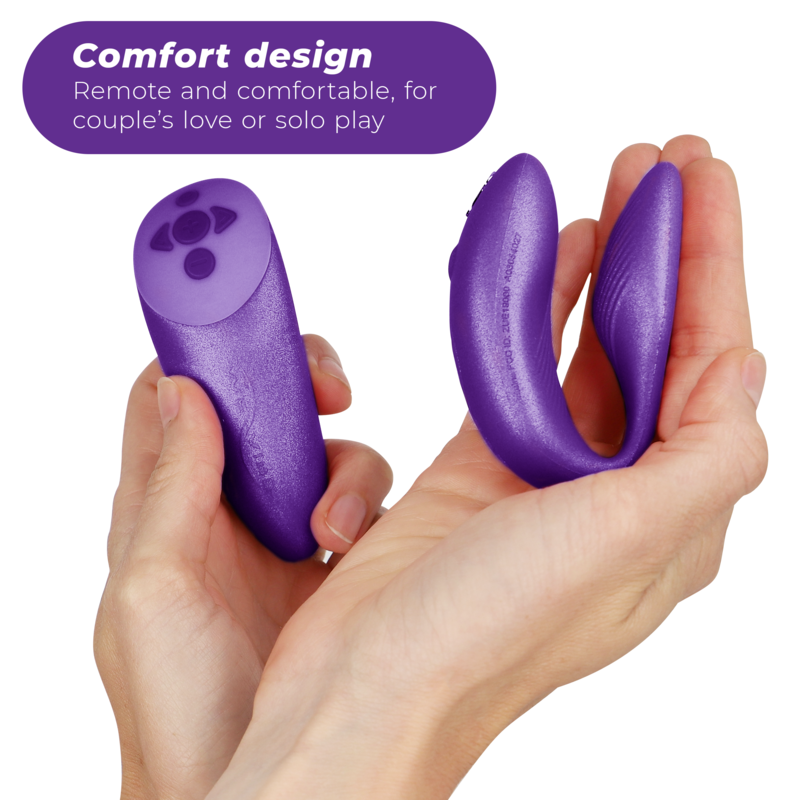 WE-VIBE - VIBRATEUR CHORUS POUR COUPLES AVEC CONTRÔLE DE SQUEEZE LILAS WE-VIBE