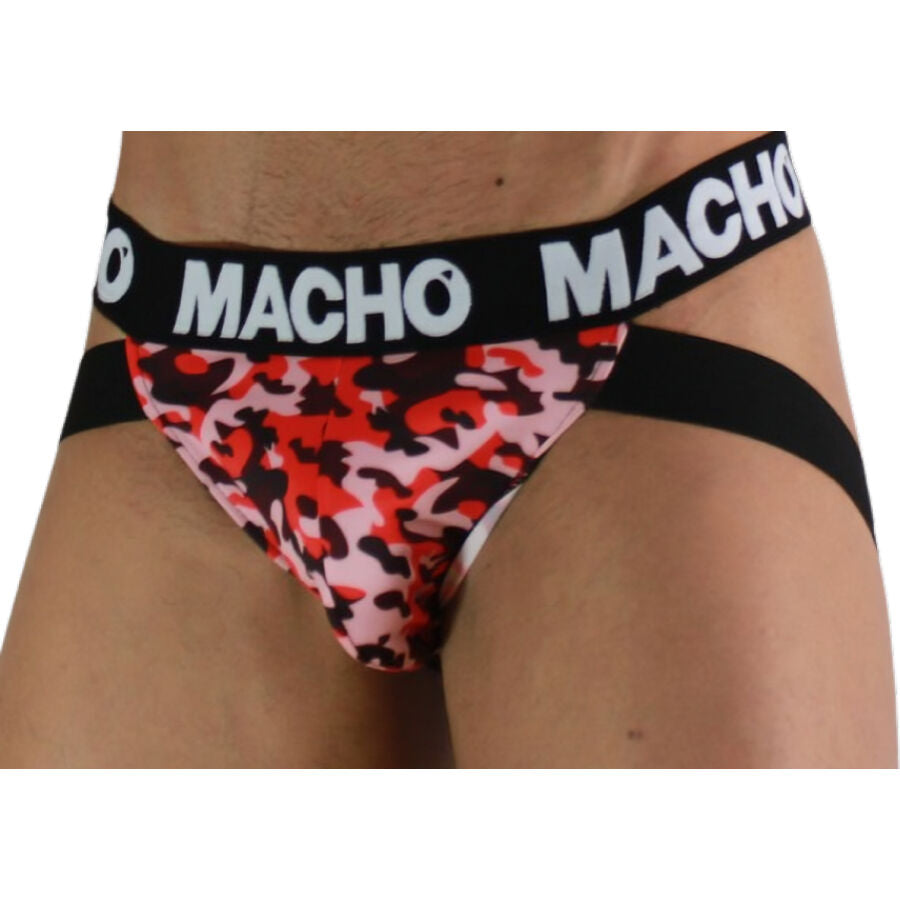 MACHO - MX28MV JOCK MILITAIRE VERT S MACHO UNDERWEAR