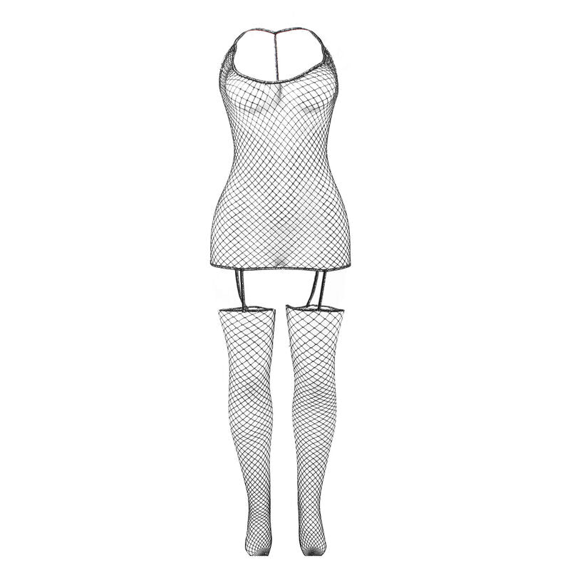 SUBBLIME - 951955 BODYSTOCKING RÉSEILLE BRILLANTE TAILLE UNIQUE SUBBLIME BODYSTOCKINGS