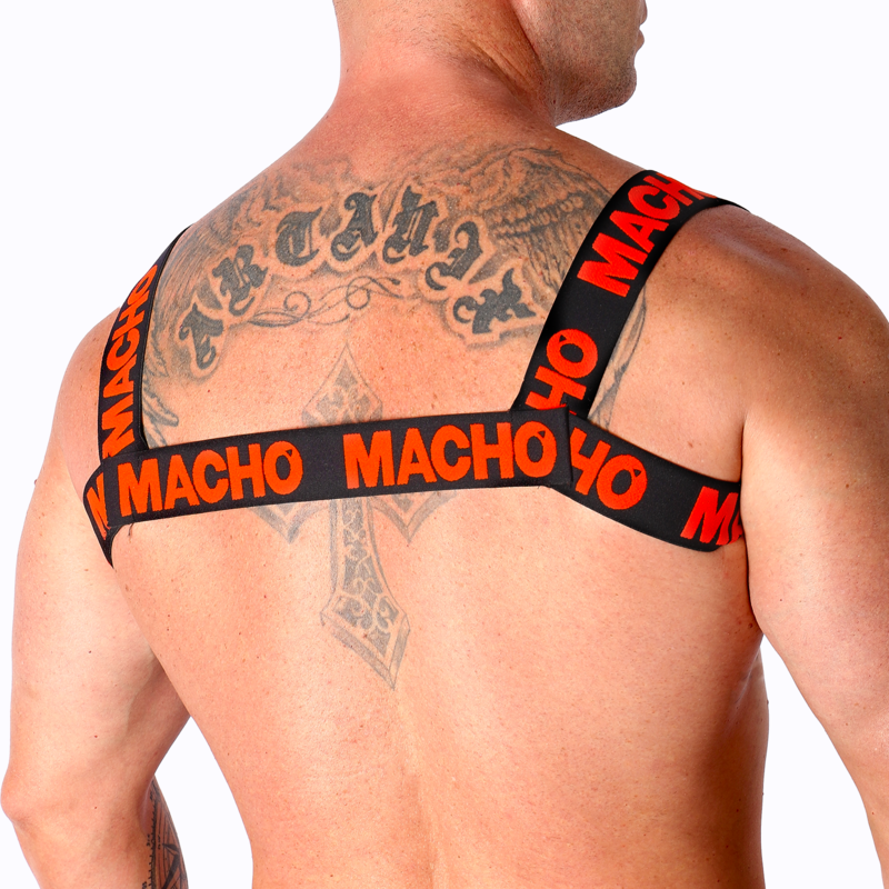 MACHO - HARNAIS DOUBLE ROUGE MACHO UNDERWEAR
