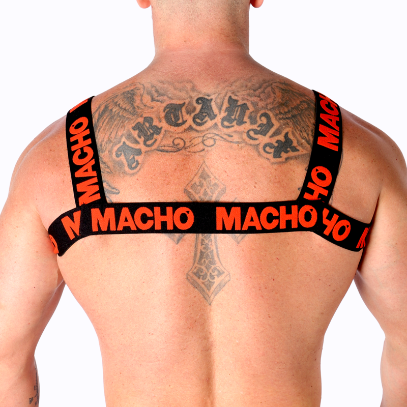 MACHO - HARNAIS DOUBLE ROUGE MACHO UNDERWEAR