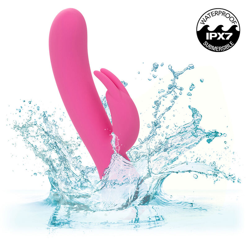 CALEXOTICS - FIRST TIME VIBRATEUR LAPIN RECHARGEABLE ROSE CALEXOTICS