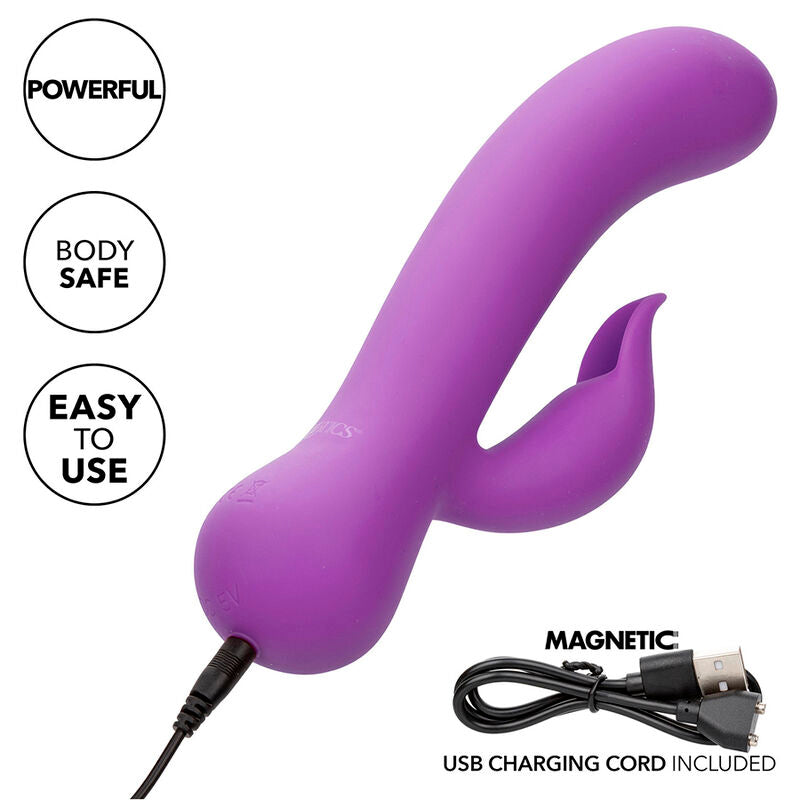 CALEXOTICS - FIRST TIME VIBRATEUR PLEASER RECHARGEABLE VIOLET CALEXOTICS