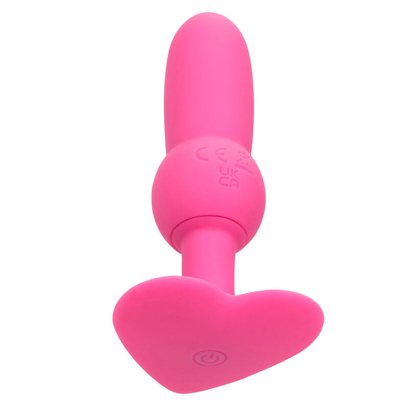 CALEXOTICS - FIRST TIME SONDE ANAL PLUG PERLÉE 10 VIBRATIONS ROSE CALEXOTICS