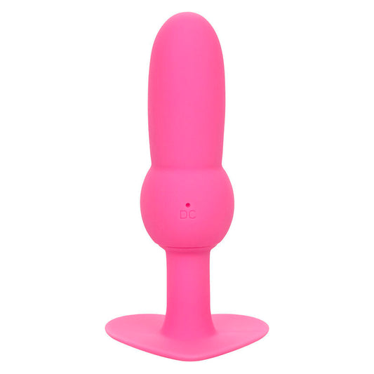 CALEXOTICS - FIRST TIME SONDE ANAL PLUG PERLÉE 10 VIBRATIONS ROSE CALEXOTICS