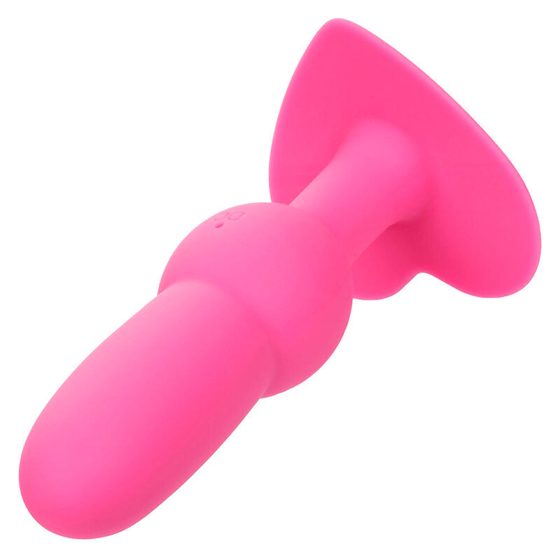 CALEXOTICS - FIRST TIME SONDE ANAL PLUG PERLÉE 10 VIBRATIONS ROSE CALEXOTICS