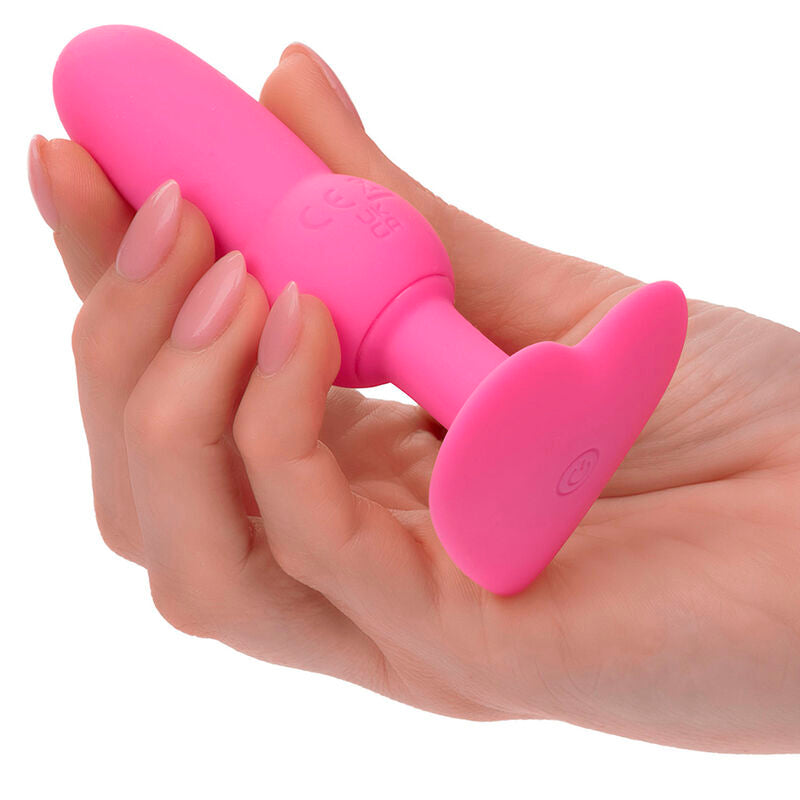CALEXOTICS - FIRST TIME SONDE ANAL PLUG PERLÉE 10 VIBRATIONS ROSE CALEXOTICS