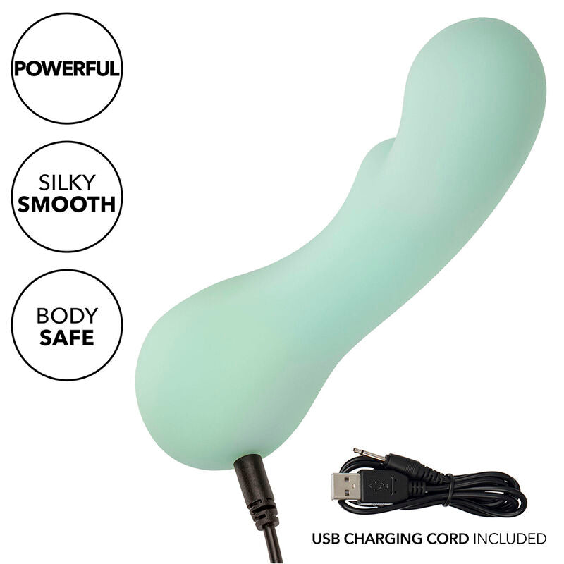 CALEXOTICS - PACIFICA BORA BORA ESTIMULATEUR POINT G 10 VIBRATIONS AQUA CALEXOTICS