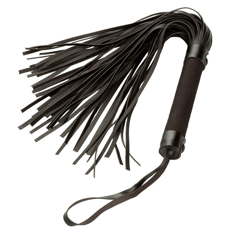 CALEXOTICS - NOCTURNAL FLOGGER CUIR NOIR CALEXOTICS