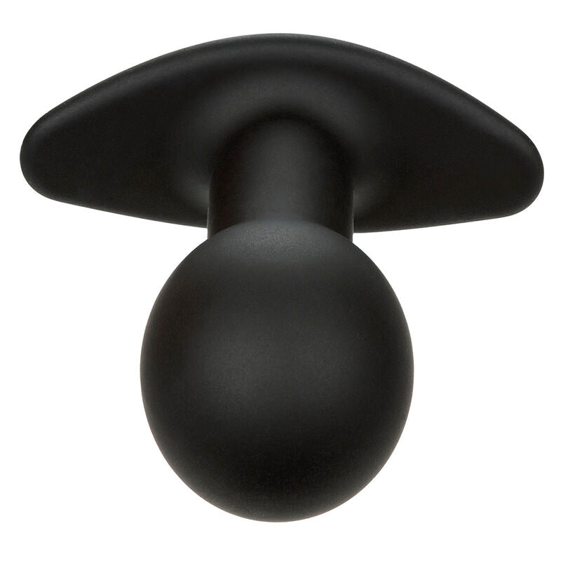 CALEXOTICS - ROCK BOTTOM PLUG ANAL 10 VIBRATIONS SILICONE NOIR CALEXOTICS