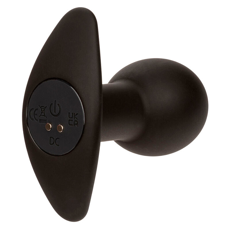 CALEXOTICS - ROCK BOTTOM PLUG ANAL 10 VIBRATIONS SILICONE NOIR CALEXOTICS