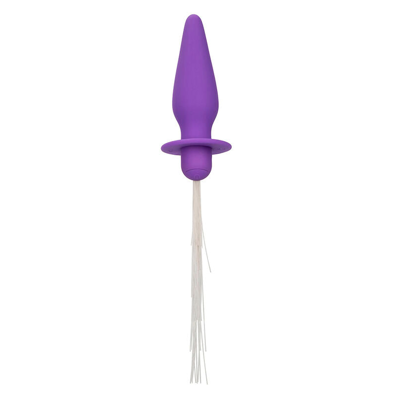 CALEXOTICS - SOUTHERN LIGHTS LIGHT UP PLUG ANAL10 VIBRATIONS SILICONE VIOLET CALEXOTICS