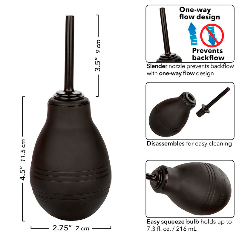 CALEXOTICS - ONE WAY DOUCHE ANALE NOIRE CALEXOTICS