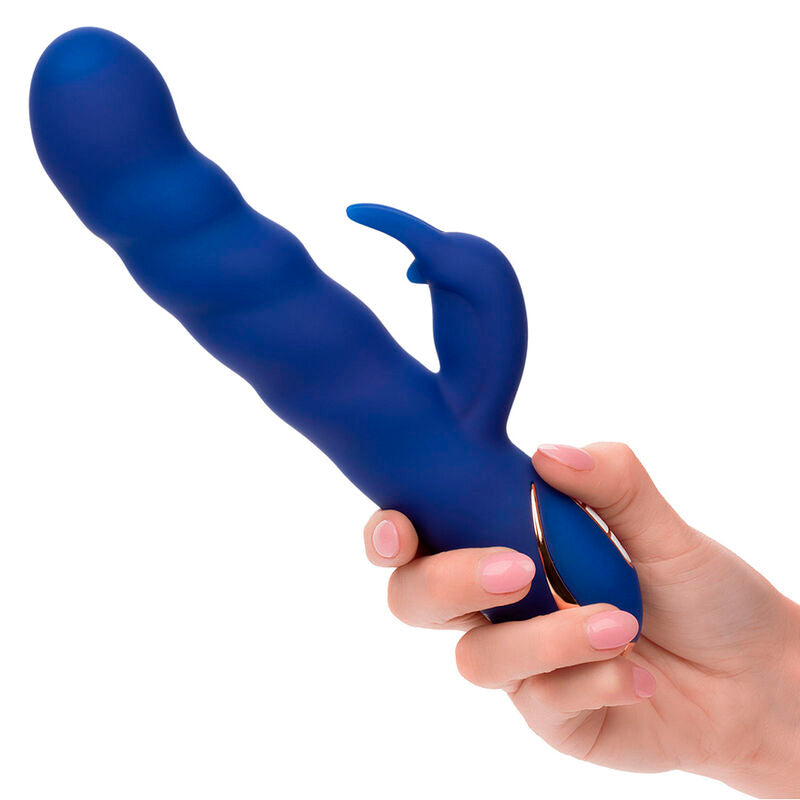 CALEXOTICS - JACK RABBIT VIBRATEUR WAVE MOTION BLEU CALEXOTICS