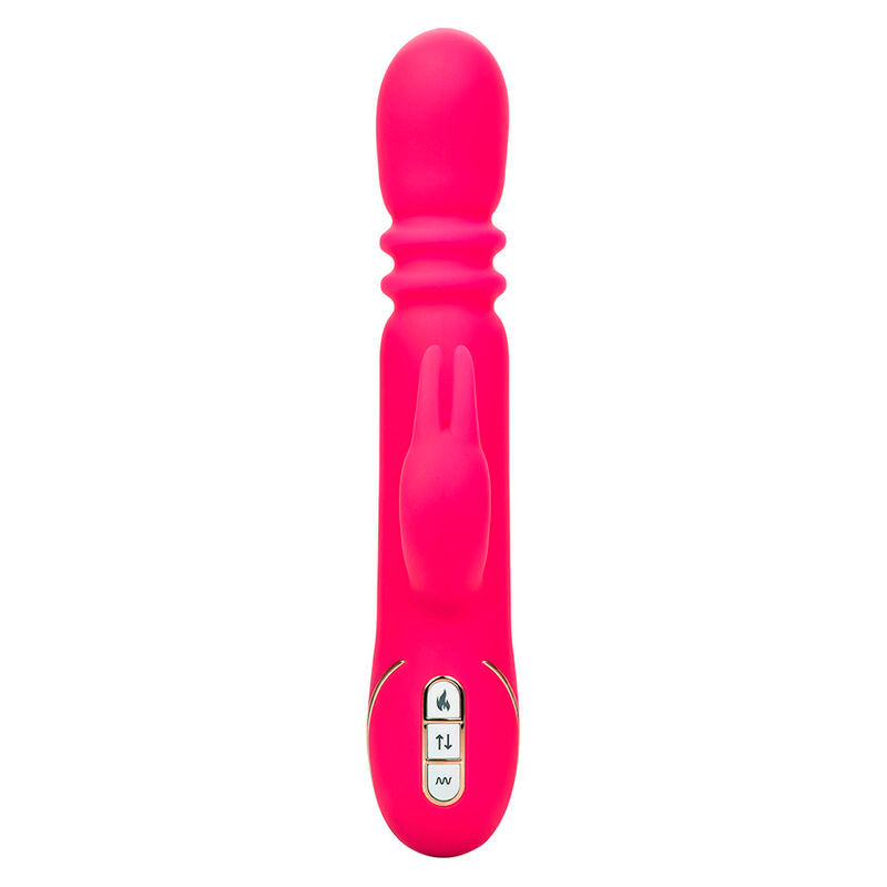 CALEXOTICS - JACK FANTASY TRIPLE VIBRATEUR CHAUFFANT LAPIN ROSE CALEXOTICS