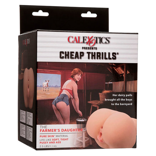CALEXOTICS - LA FILLE DU FERMIER DOUBLE MASTURBATEUR RÉALISTE CHAIR CALEXOTICS