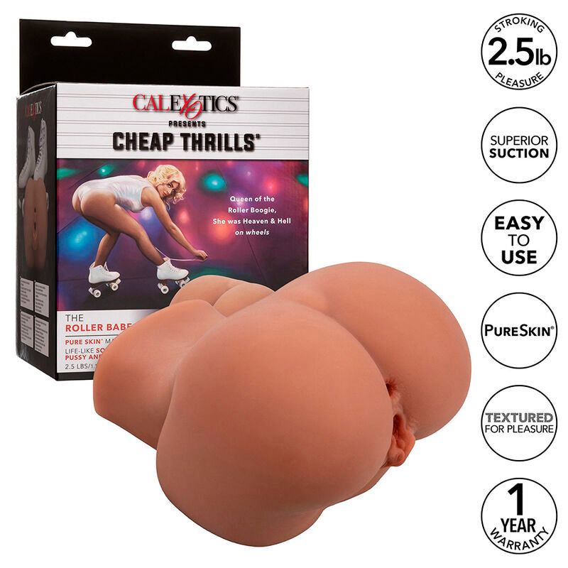 CALEXOTICS - THE ROLLER BABE LE MASTURBATEUR DOUBLE RÉALISTE FLESH CALEXOTICS