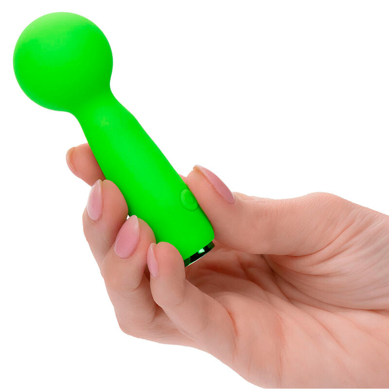 CALEXOTICS - NEON VIBES LE BUBBLY VIBE MINI MASSEUR 10 VIBRATIONS VERT CALEXOTICS
